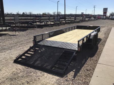 New Diamond C 83"x20' Tandem Axle Venture Edition Utility Trailer - TUT206