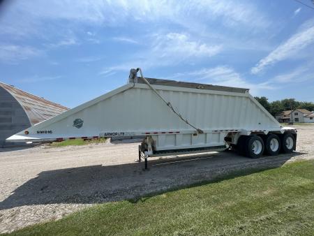 Used 2019 Armor Lite Belly Dump Tri Axle Semi-Trailer