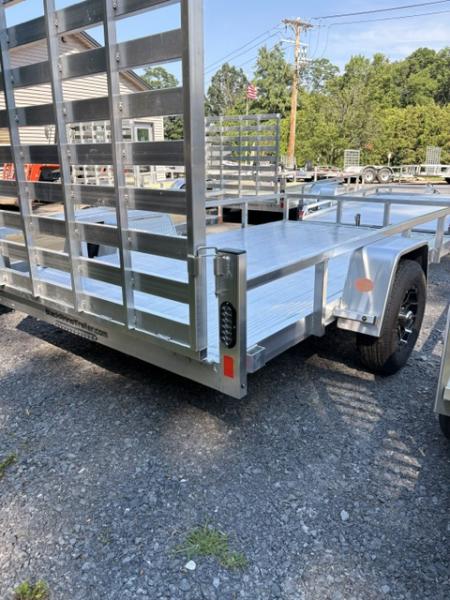 New 2027 BLACK RHINO 7' x 12' Aluminum Deck Utility Trailer -- 5K GVW