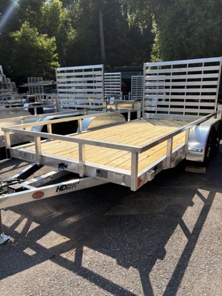 New 2027 BLACK RHINO LST 714 7' x 14' Aluminum Utility Trailer