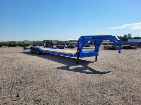 New 2027 Buckshot 102"x40' Gooseneck Triple Axle Carhauler Trailer