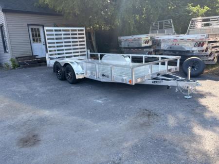 New 2027 Black Rhino LST 716A 7' x 16' Aluminum Deck Utility Trailer
