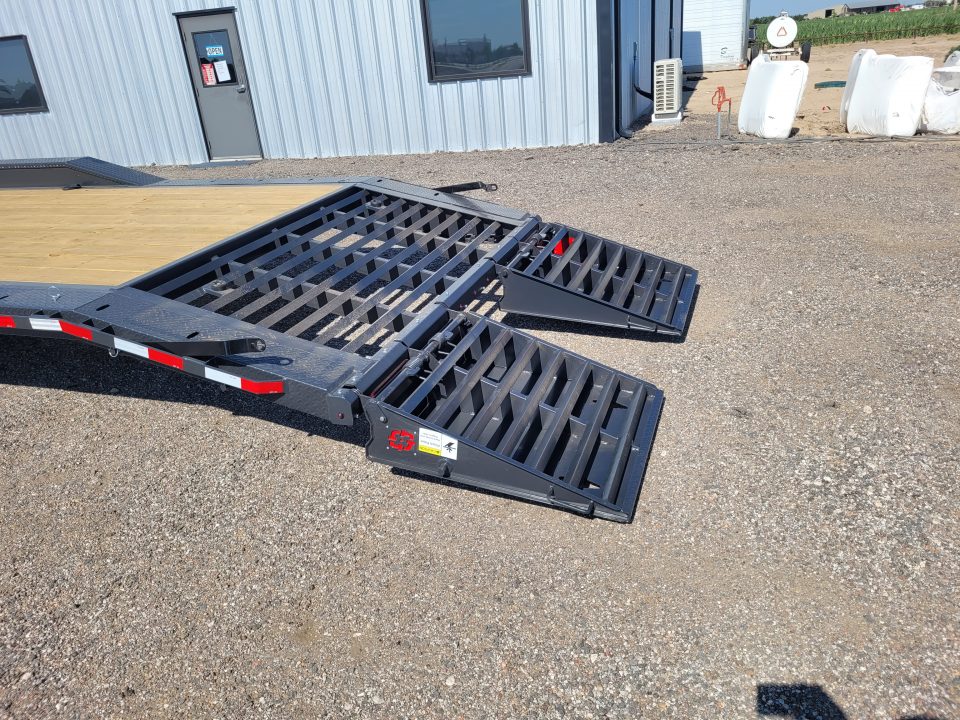 New 2027 Buckshot 102"x40' Gooseneck Triple Axle Carhauler Trailer