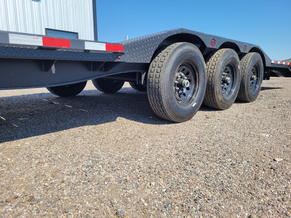 New 2027 Buckshot 102"x40' Gooseneck Triple Axle Carhauler Trailer