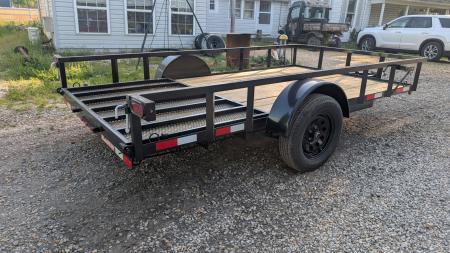 New 2026 Down 2 Earth Trailers 76x12 Utility Trailer