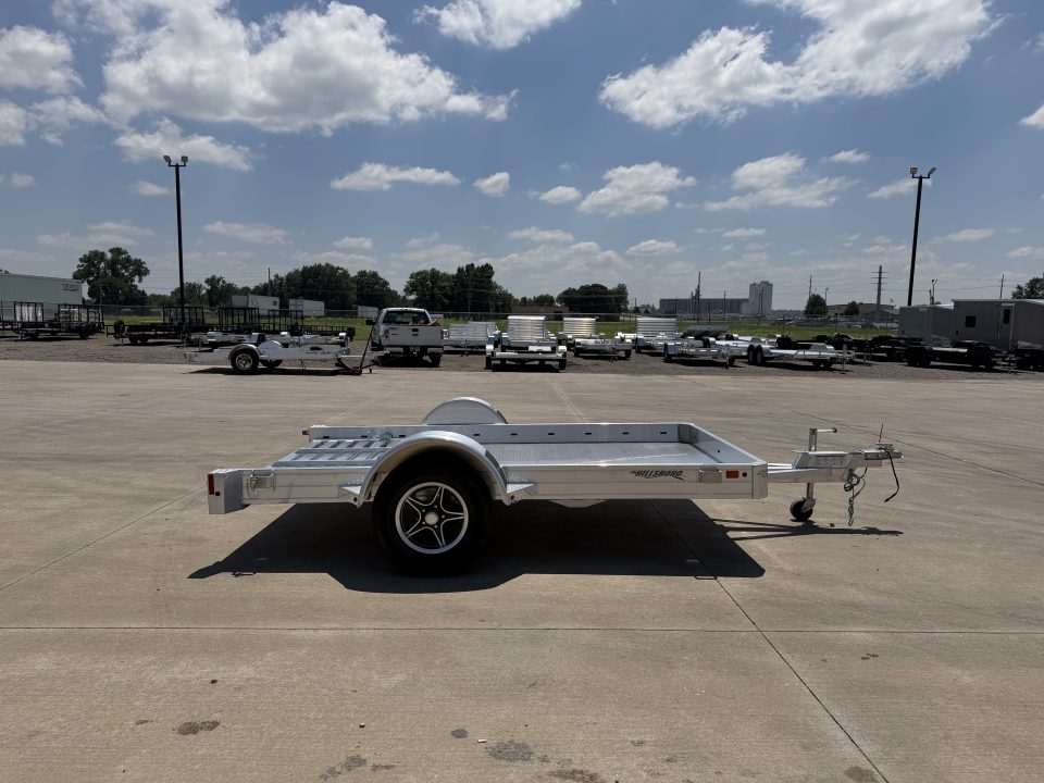 New 2026 Hillsboro 70 X 10 Aluminum Utility Trailer