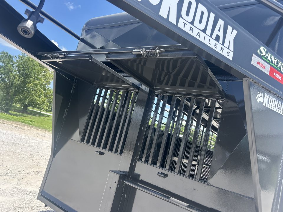 New 2026 Kodiak Trailers GN STOCK 6'8X24 Stock / Stock Combo Trailer
