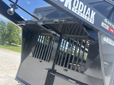 New 2026 Kodiak Trailers GN STOCK 6'8X24 Stock / Stock Combo Trailer