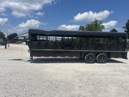 New 2026 Kodiak Trailers GN STOCK 6'8X24 Stock / Stock Combo Trailer