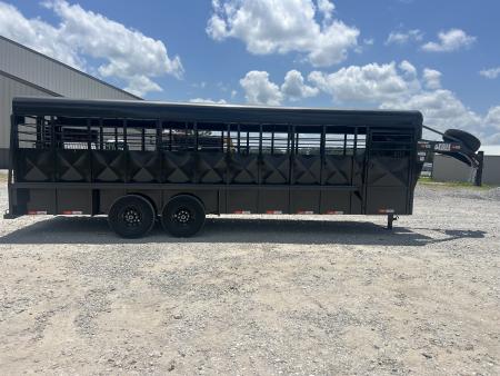 New 2026 Kodiak Trailers GN STOCK 6'8X24 Stock / Stock Combo Trailer