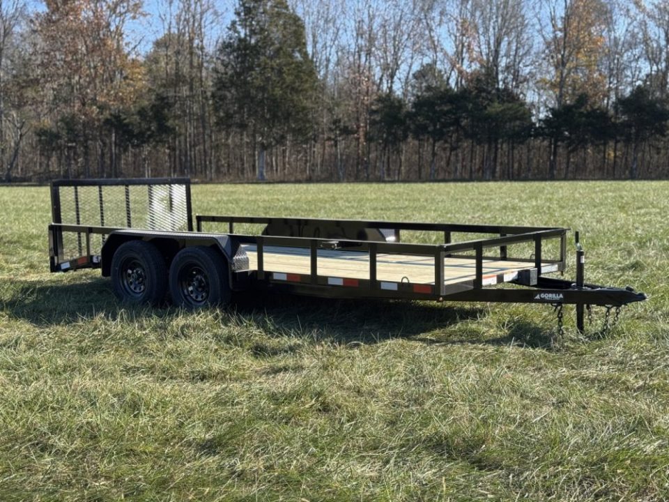 New 2026 Gorilla Trailers 6.5x16 TA Utility Trailer