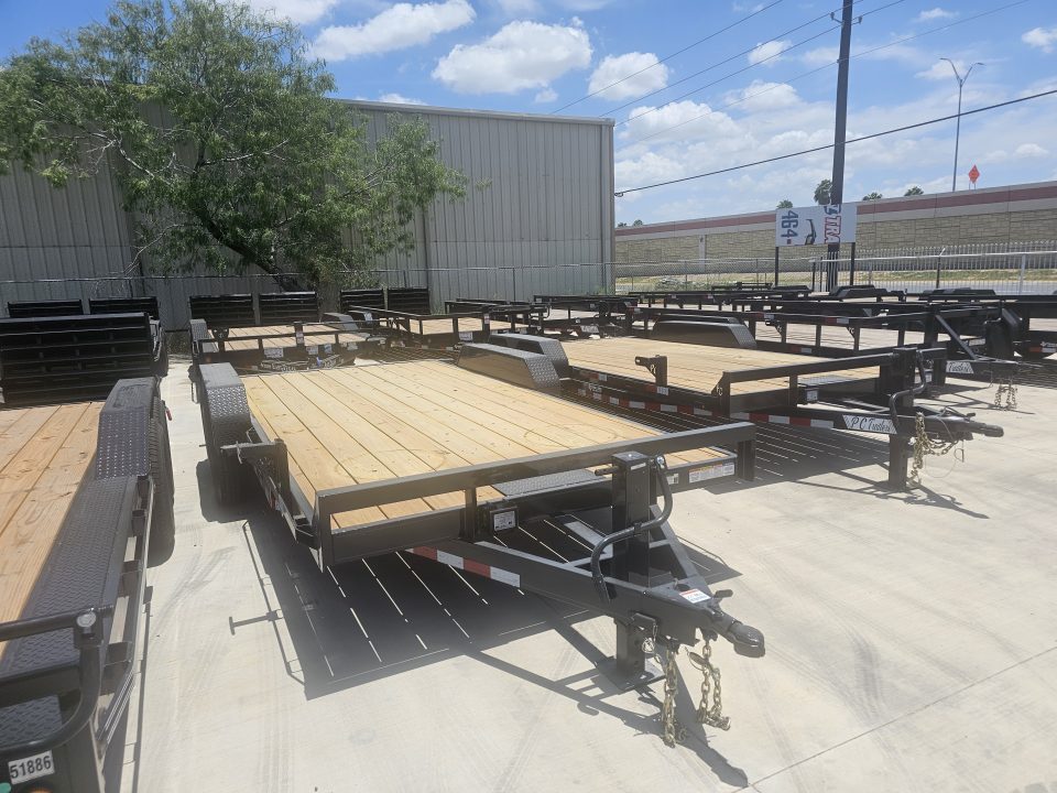 New 2026 P&C Trailers 83X18 Flatbed Trailer