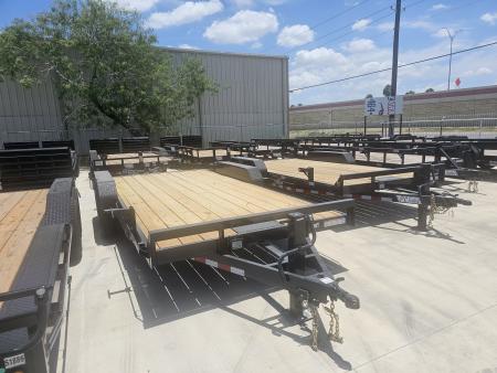 New 2026 P&C Trailers 83X18 Flatbed Trailer