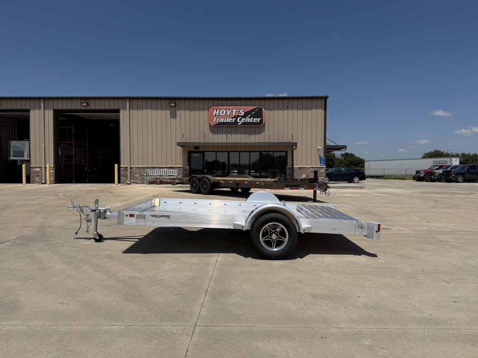 New 2026 Hillsboro 78 X 12 Aluminum Utility Trailer