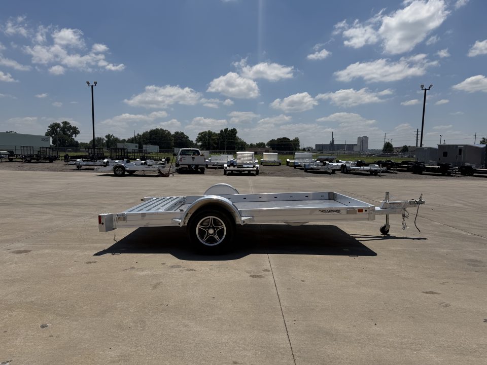 New 2026 Hillsboro 78 X 12 Aluminum Utility Trailer