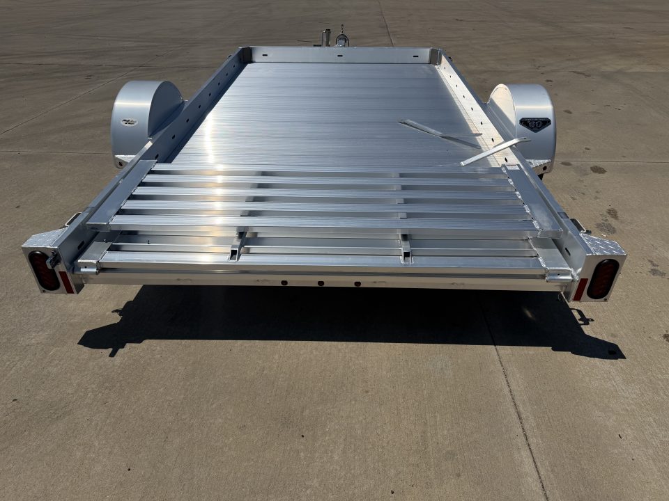New 2026 Hillsboro 78 X 12 Aluminum Utility Trailer