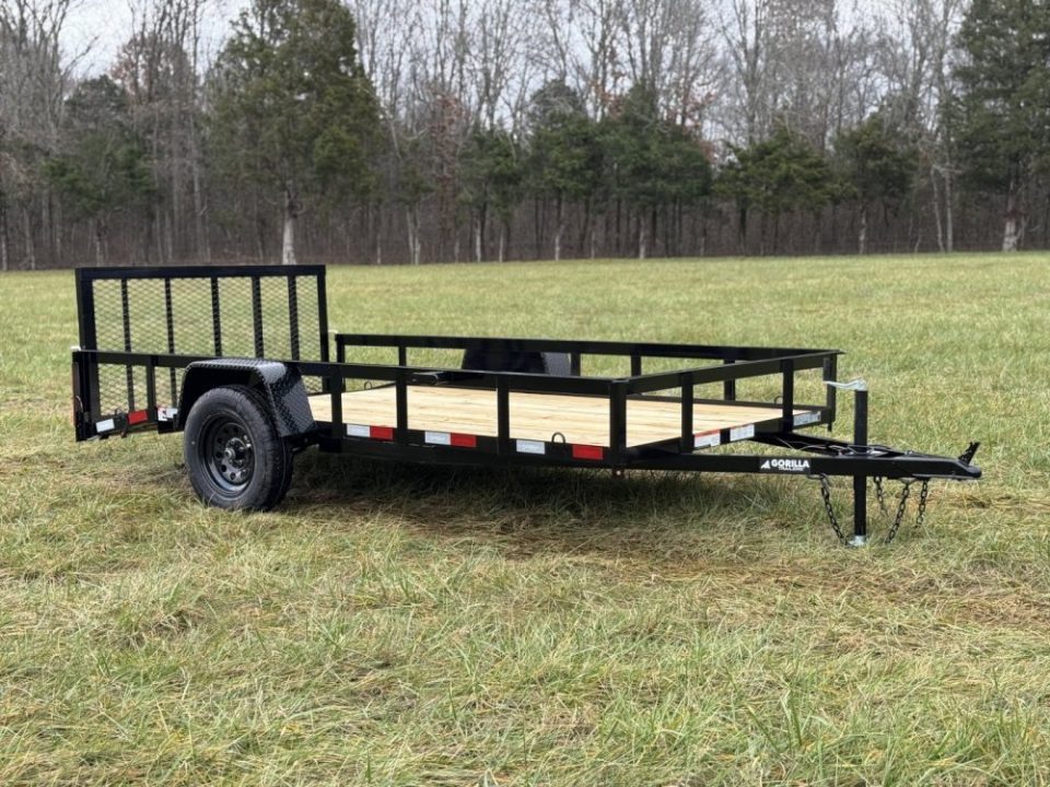 New 2026 Gorilla Trailers 6x12 SA Utility Trailer