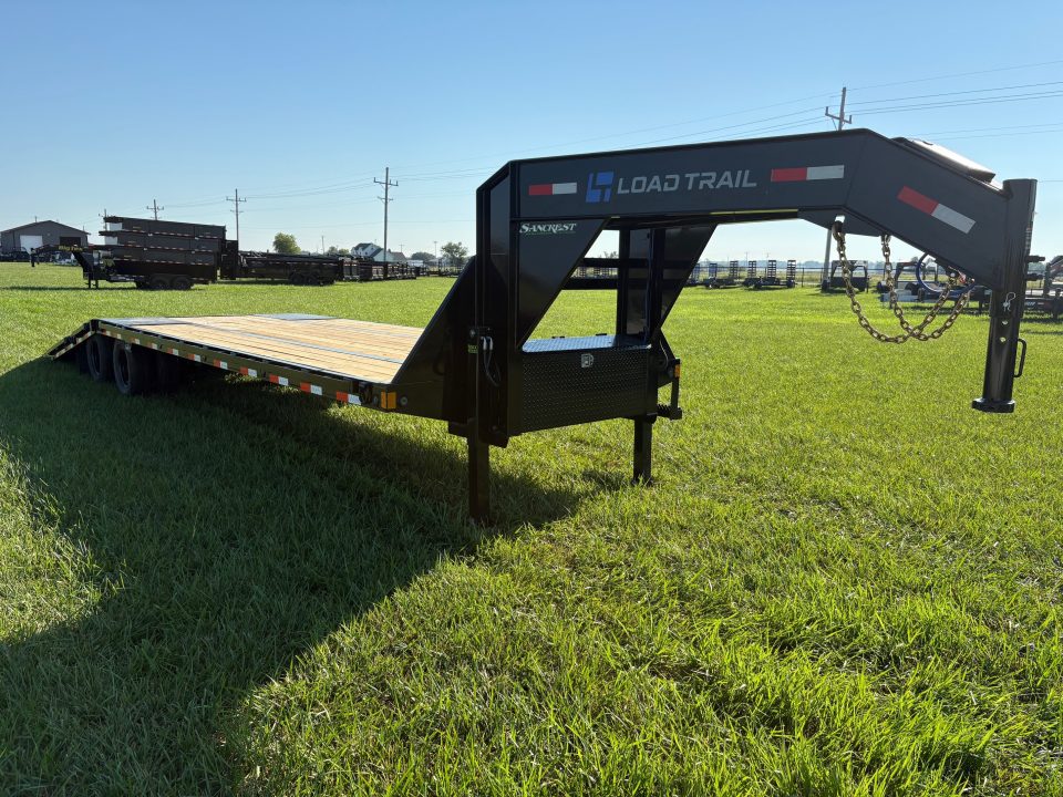 New 2027 Load Trail 102x34 Tandem 24K GN Hydrotail W/ 12' Tail, Cleated Tail, & Wireless Remote