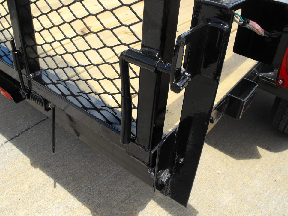 New Utility Trailer  5 X 8   HD Spring Assisted  4' Ramp