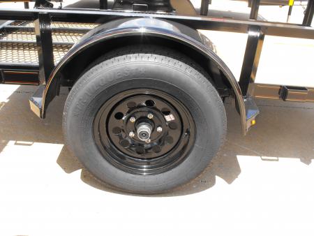 New Utility Trailer  5 X 8   HD Spring Assisted  4' Ramp