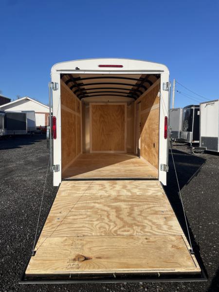 New 2027 Homesteader 6x12 Challenger Cargo - Ramp - WHITE