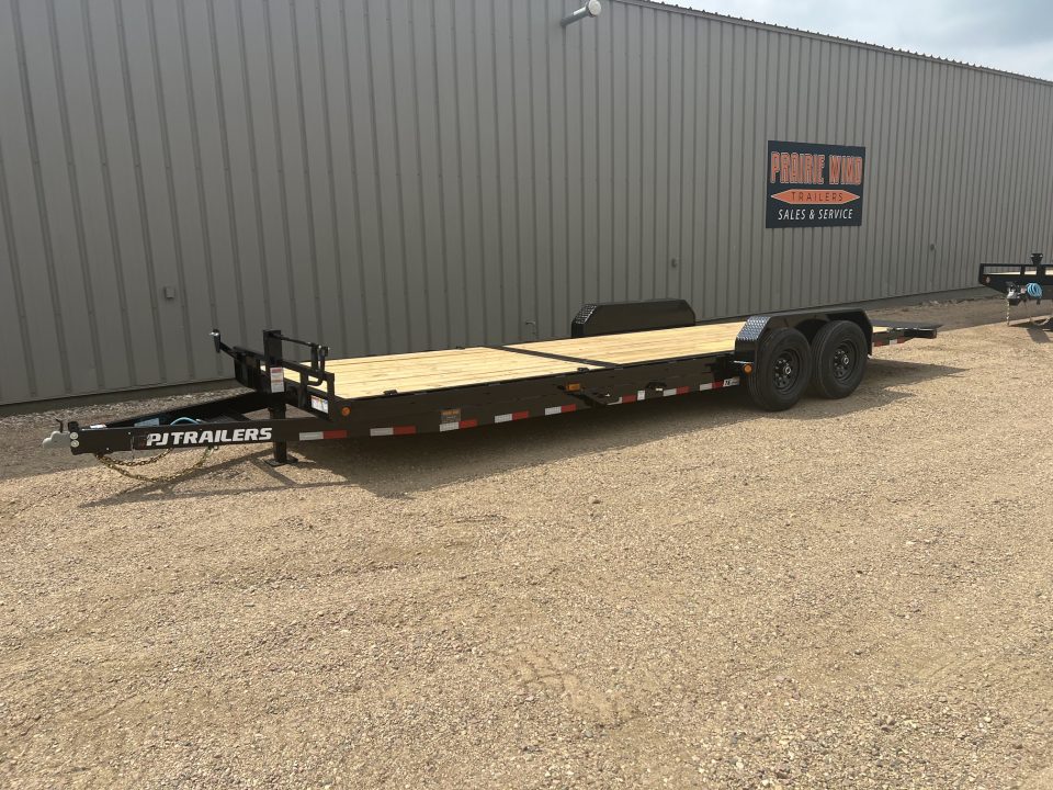 New 2027 PJ Trailers 24' T6 Tiltbed Equipment Tilt Trailer