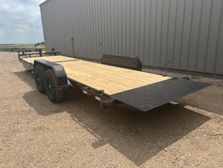 New 2027 PJ Trailers 24' T6 Tiltbed Equipment Tilt Trailer