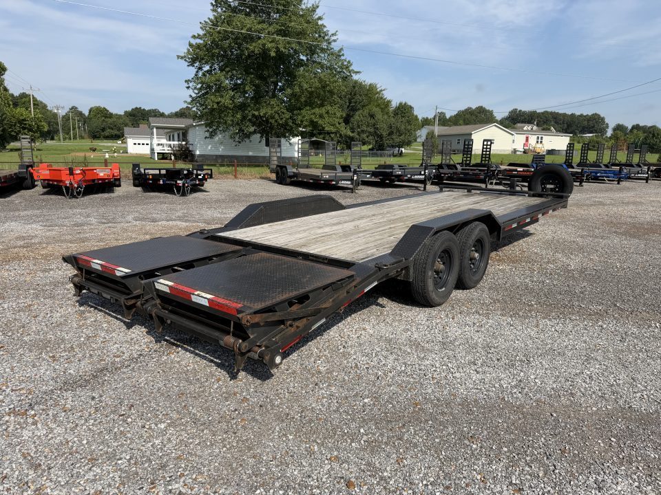 Used 2021 MAXXD 102"x24' 14K Equipment Trailer