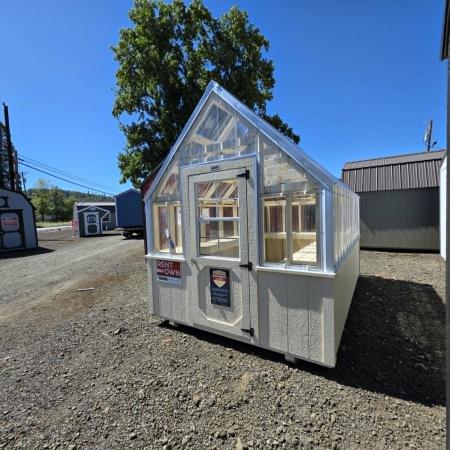 New GREEN HOUSE 2026 Old Hickory 8X12 Cottage Shed