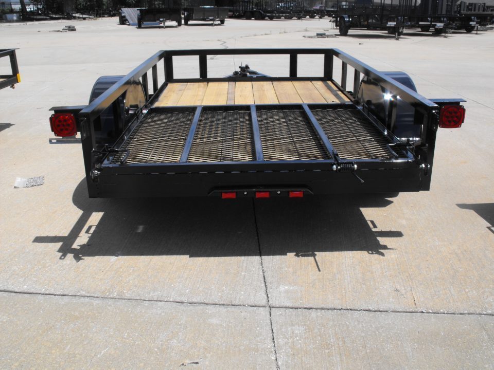 New Utility Trailer  5 X 8   HD Spring Assisted  4' Ramp
