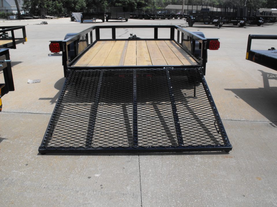 New Utility Trailer  5 X 8   HD Spring Assisted  4' Ramp