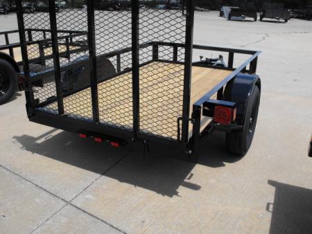 New Utility Trailer  5 X 8   HD Spring Assisted  4' Ramp