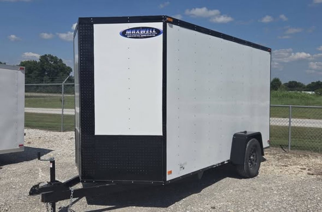 New 2027 Maxwell 6X12 Cargo / Enclosed Trailer