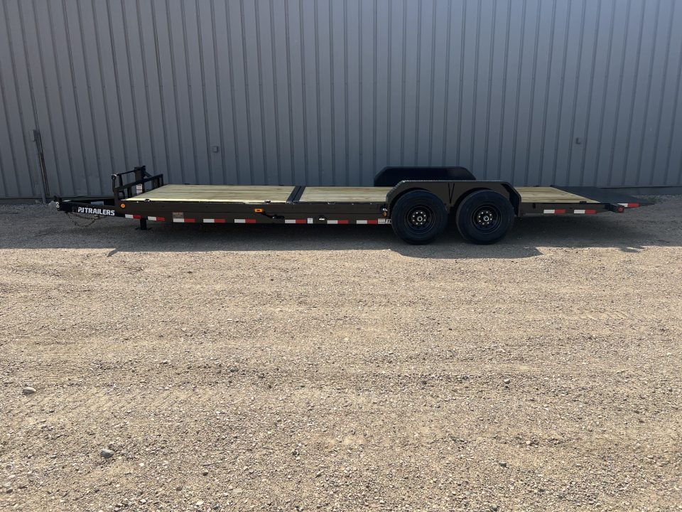 New 2027 PJ Trailers 24' T6 Tiltbed Equipment Tilt Trailer
