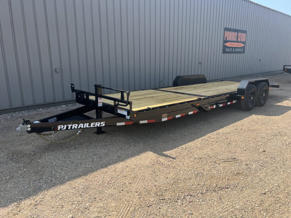 New 2027 PJ Trailers 24' T6 Tiltbed Equipment Tilt Trailer