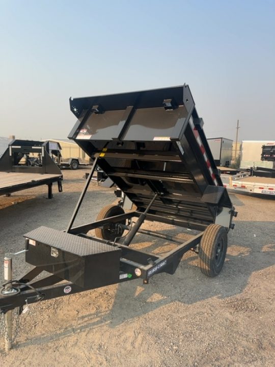 New 2026 Sure-Trac 5 x 8 Single Ram Homeowner Dump 5K Dump Trailer