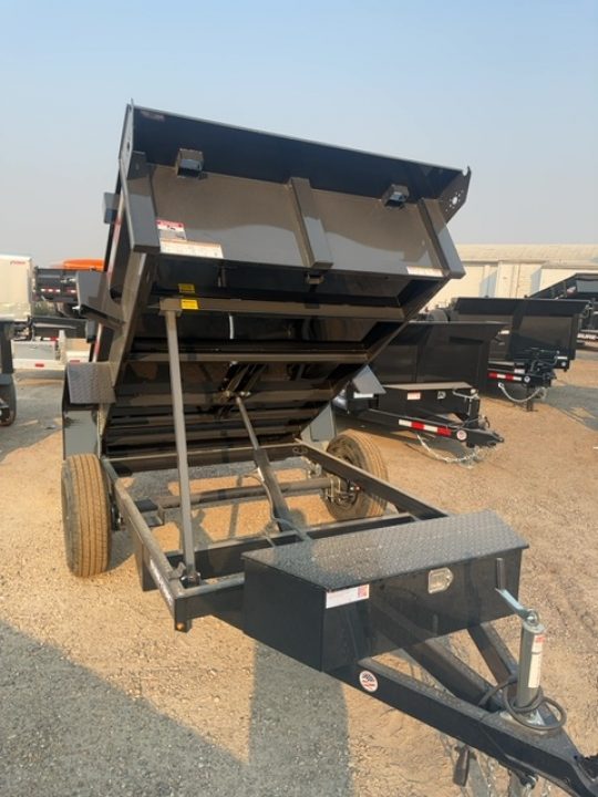 New 2026 Sure-Trac 5 x 8 Single Ram Homeowner Dump 5K Dump Trailer