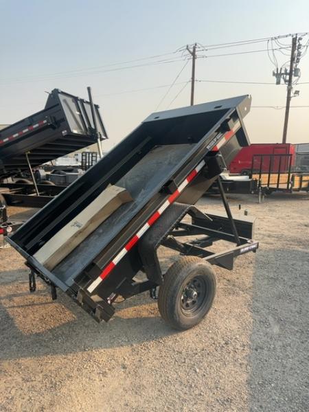 New 2026 Sure-Trac 5 x 8 Single Ram Homeowner Dump 5K Dump Trailer