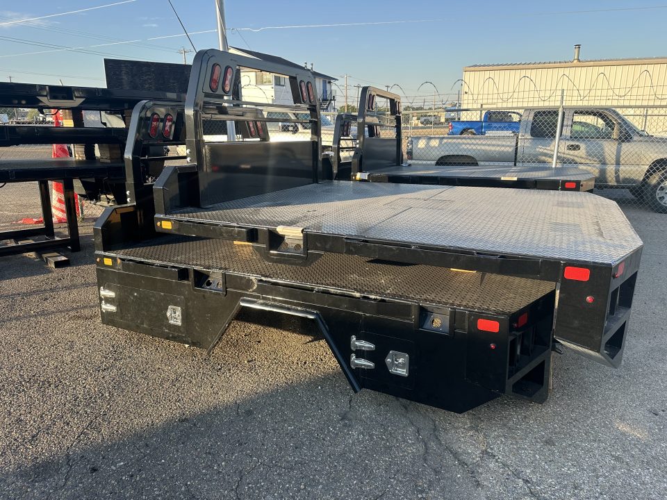 New 2025 Sure-Trac 97 x 112 Sure-Trac Recessed Gooseneck Skirted Flatbed Truck Bed Truck Bed