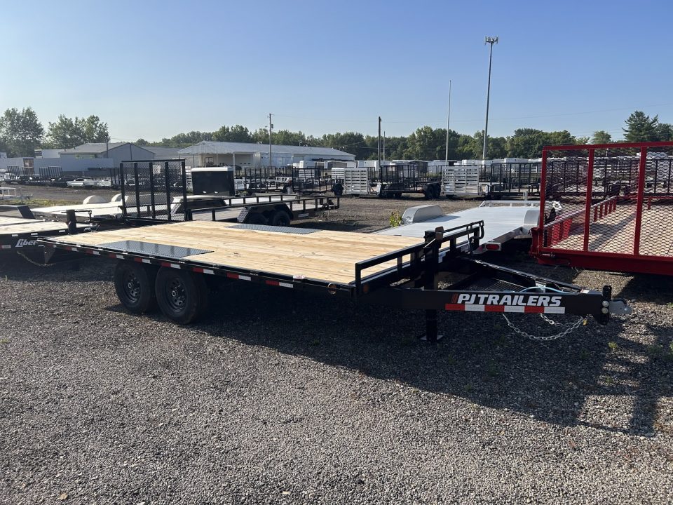 New 2027 PJ Trailers 20 FT SPLIT DECK TILT TRAILER 14K GVWR