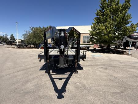 Used 2018 Big Tex 14GN-20+5 Flatbed Trailer