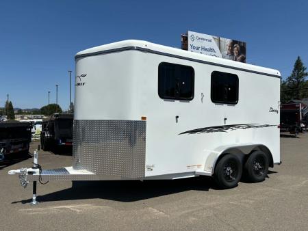 New WARMBLOOD HORSE TRAILER 2027 THURO-BILT LIBERTY 2-H SLANT