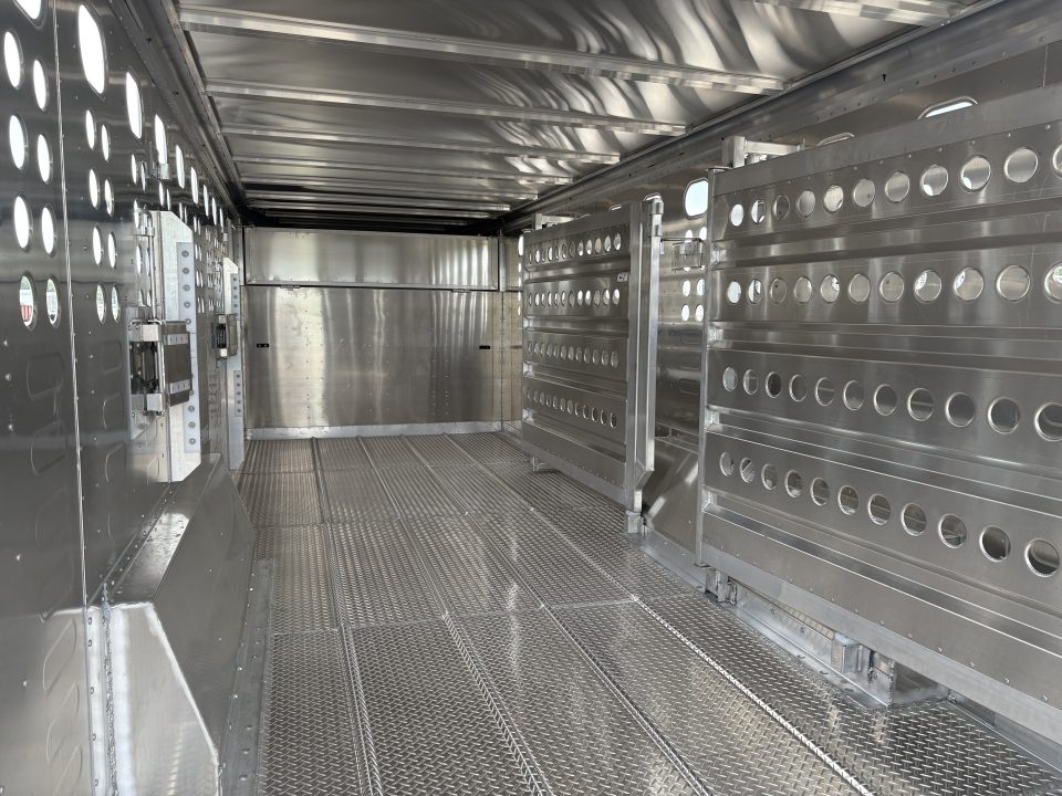 New 2027 Merritt 8x24 Cattle Baron Livestock Trailer
