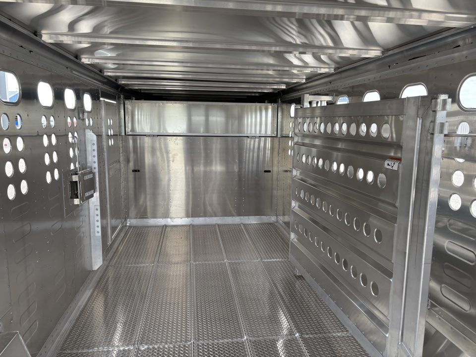 New 2027 Merritt 8x24 Cattle Baron Livestock Trailer
