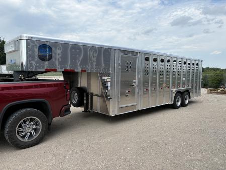 New 2027 Merritt 8x24 Cattle Baron Livestock Trailer