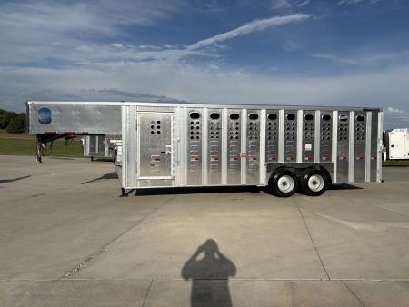 New 2027 Merritt 8x24 Cattle Baron Livestock Trailer