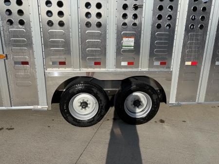 New 2027 Merritt 8x24 Cattle Baron Livestock Trailer