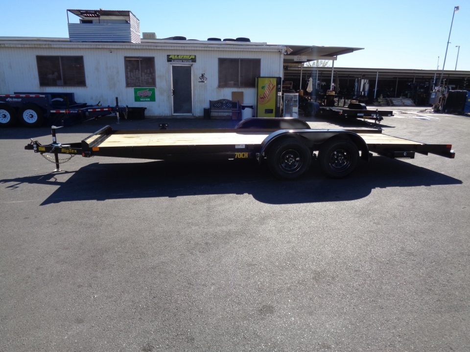 New 2027 BIG TEX Trailer * 70CH-20 * 20Ft Tandem Axle 7k Car Hauler