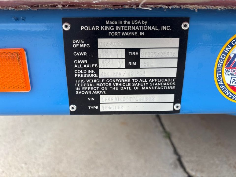 New 2026 POLAR KING MOBILE LLC PKM616 Specialty Trailer