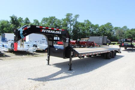 New 2027 PJ Trailers LD 30' Gooseneck Flatbed Trailer